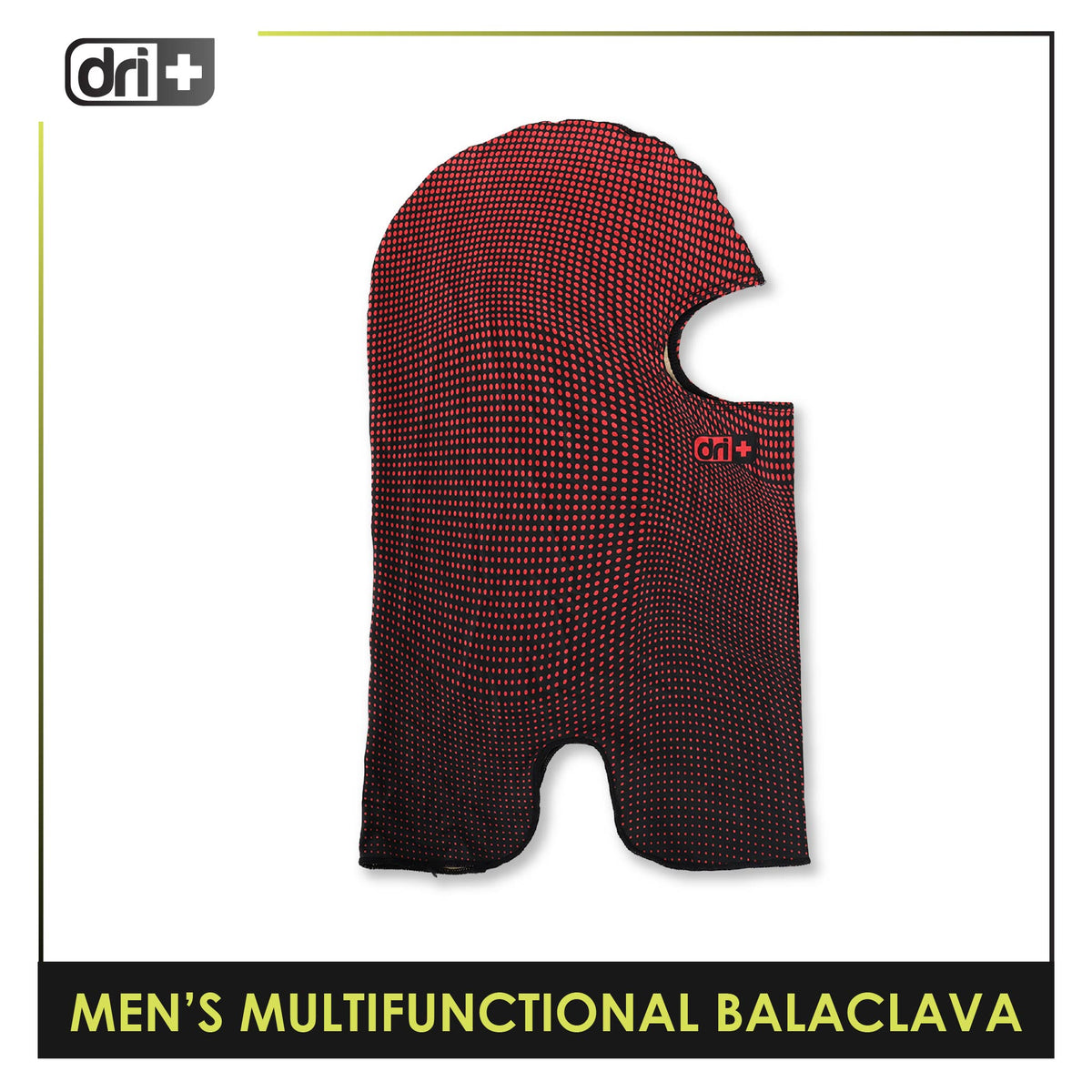 Dri Plus Men's Mirage Multifunctional Moisture Wicking Balaclava 1 piece DUMB624