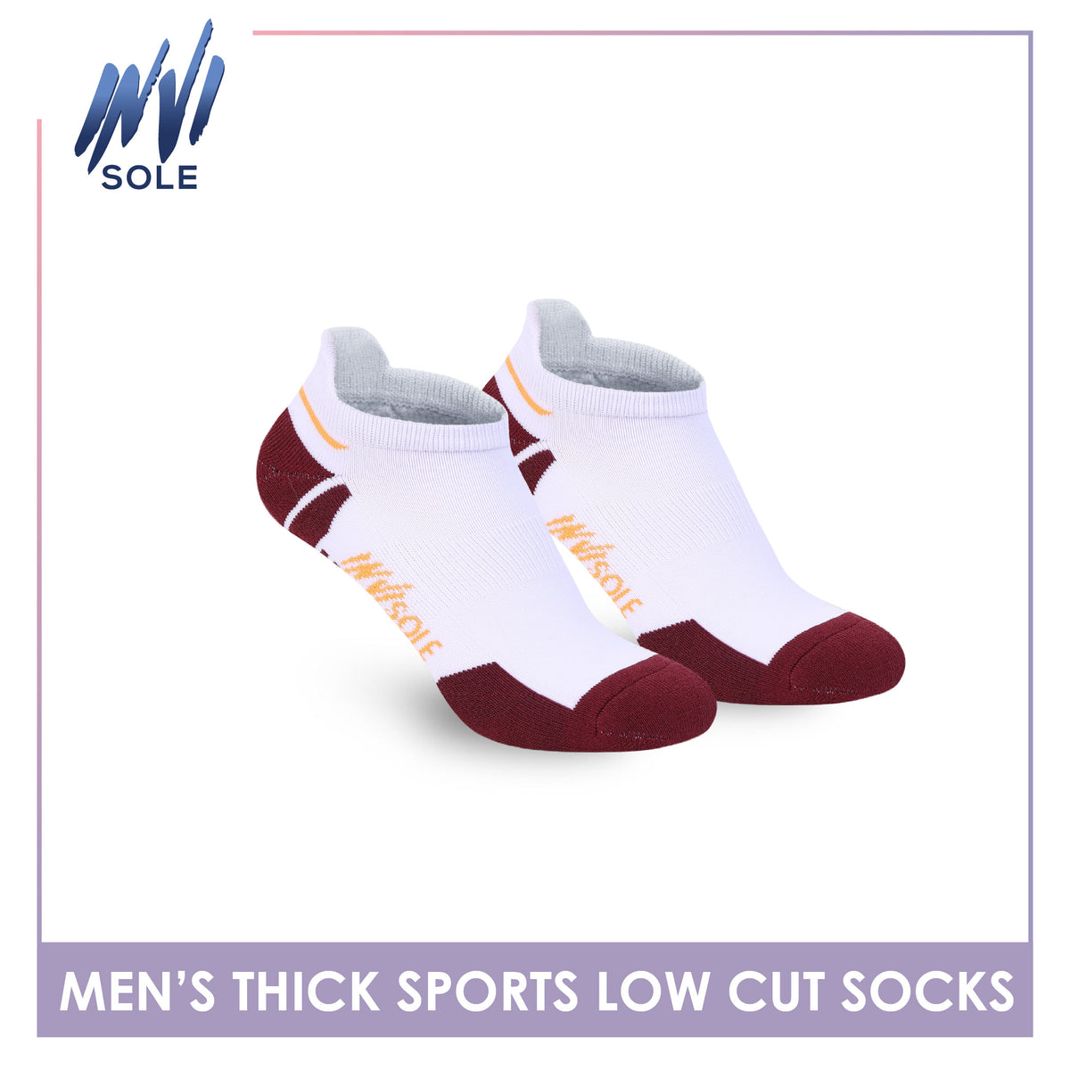 Burlington Invisole Men’s Thick Sports Low Cut Socks 1 pair XMVS611