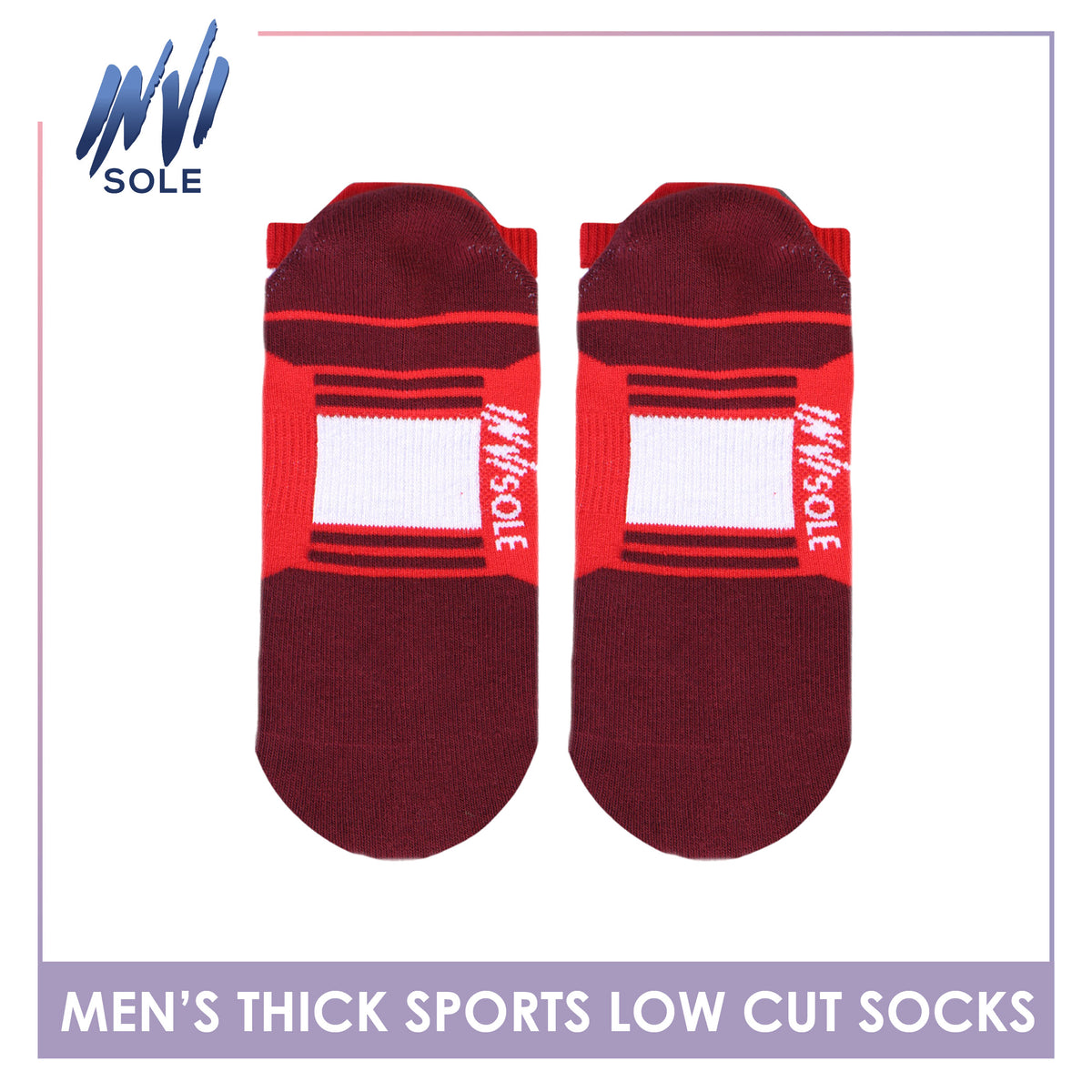 Burlington Invisole Men’s Thick Sports Low Cut Socks 1 pair XMVS611