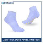 Burlington Ladies’ Pilates Thick Sports Ankle Socks 1 pair BLGS631