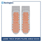 Burlington Ladies’ Pilates Thick Sports Ankle Socks 1 pair BLGS631