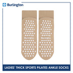 Burlington Ladies’ Pilates Thick Sports Ankle Socks 1 pair BLGS631