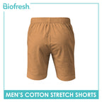 Biofresh Men's Antimicrobial Cotton Stretch Shorts 7” 1 piece UMLBX4401
