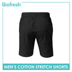 Biofresh Men's Antimicrobial Cotton Stretch Shorts 7” 1 piece UMLBX4401