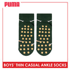 Puma Boys' Gripper Anti Slip Thin Casual Ankle Socks 1 pair PBCR632