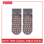 Puma Boys' Gripper Anti Slip Thin Casual Ankle Socks 1 pair PBCR632