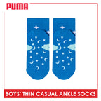 Puma Boys' Gripper Anti Slip Thin Casual Ankle Socks 1 pair PBCR633