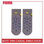 Puma Boys' Gripper Anti Slip Thin Casual Ankle Socks 1 pair PBCR633