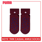 Puma Boys' Gripper Anti Slip Thin Casual Ankle Socks 1 pair PBCR633