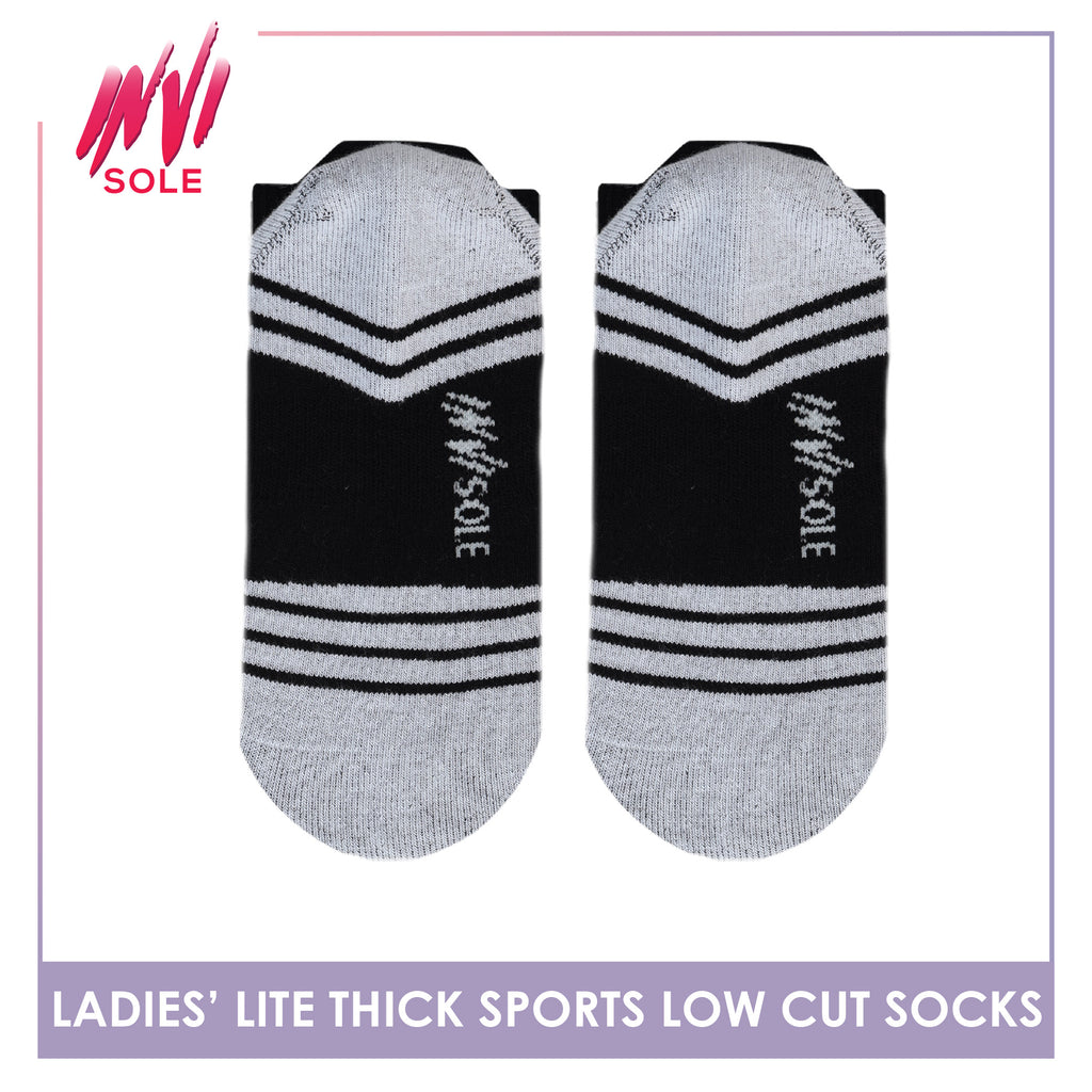 Burlington Ladies’ Invisole Lite Thick Sports Low Cut Socks 1 pair XLVS611