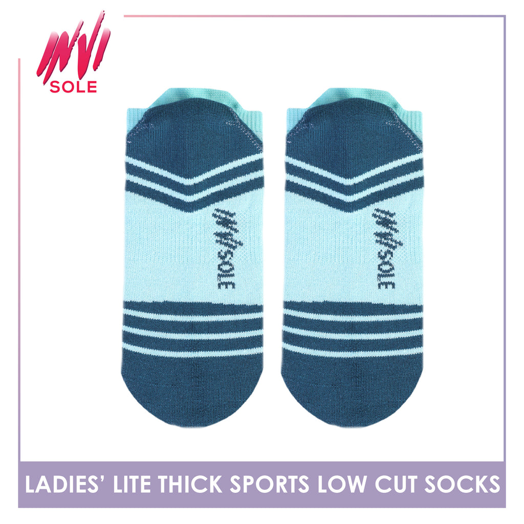 Burlington Ladies’ Invisole Lite Thick Sports Low Cut Socks 1 pair XLVS611