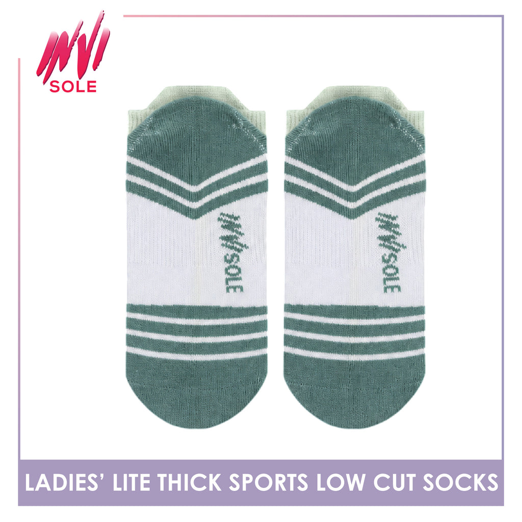 Burlington Ladies’ Invisole Lite Thick Sports Low Cut Socks 1 pair XLVS611