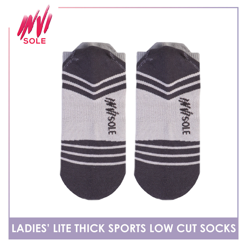Burlington Ladies’ Invisole Lite Thick Sports Low Cut Socks 1 pair XLVS611