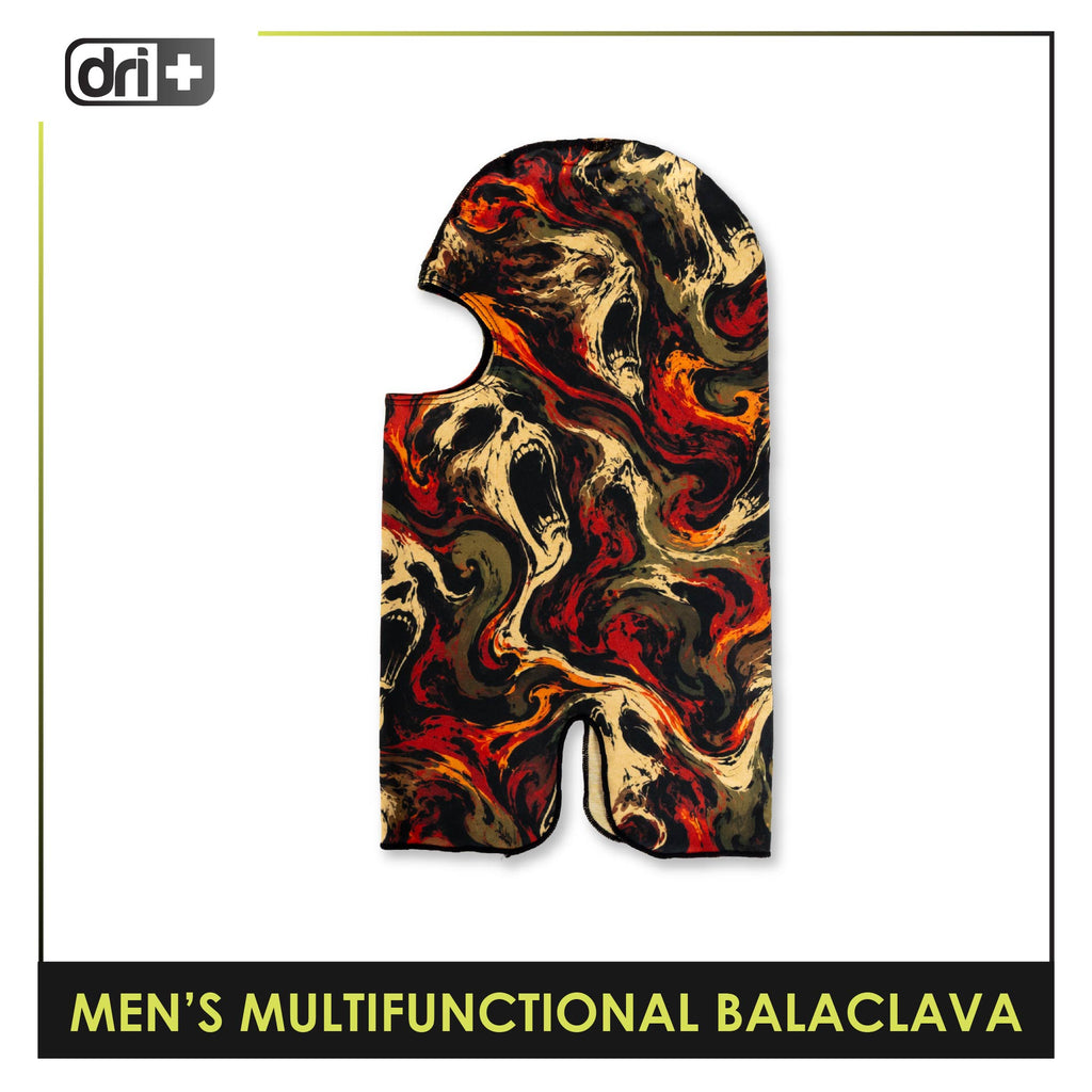 Dri Plus Men's Mystical Six Washable Moisture Wicking Balaclava 1 piece DUMB631