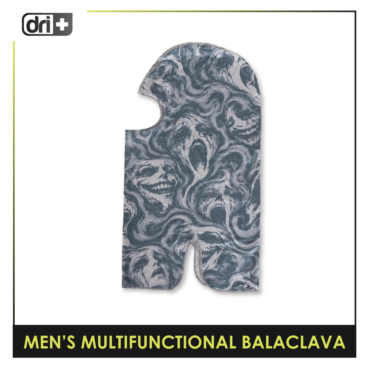 Dri Plus Men's Mystical Six Washable Moisture Wicking Balaclava 1 piece DUMB631