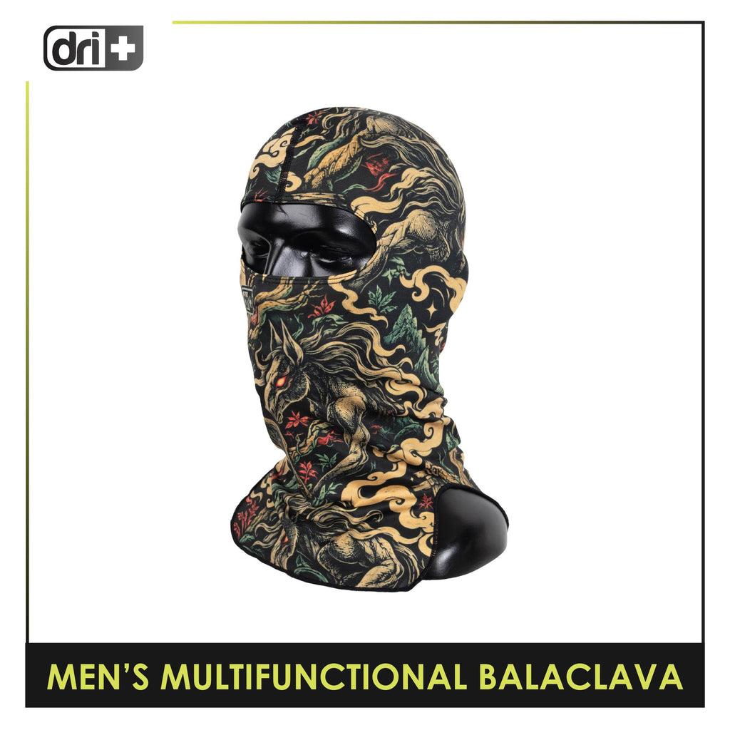 Dri Plus Men's Mystical Six Washable Moisture Wicking Balaclava 1 piece DUMB631