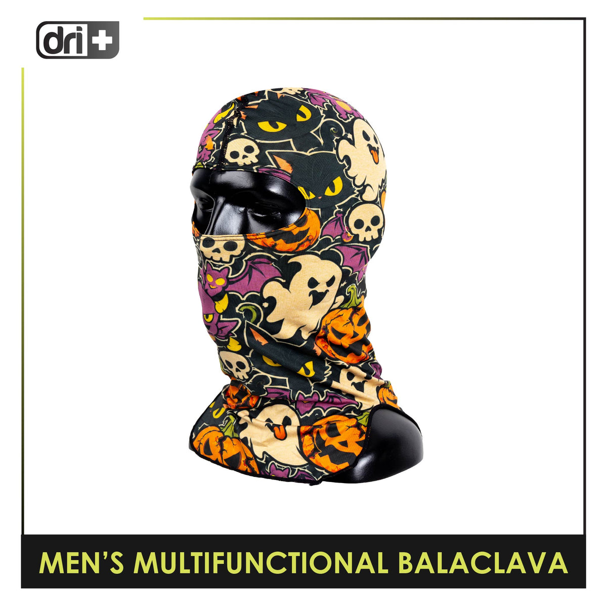 Dri Plus Men's Mystical Six Washable Moisture Wicking Balaclava 1 piece DUMB631