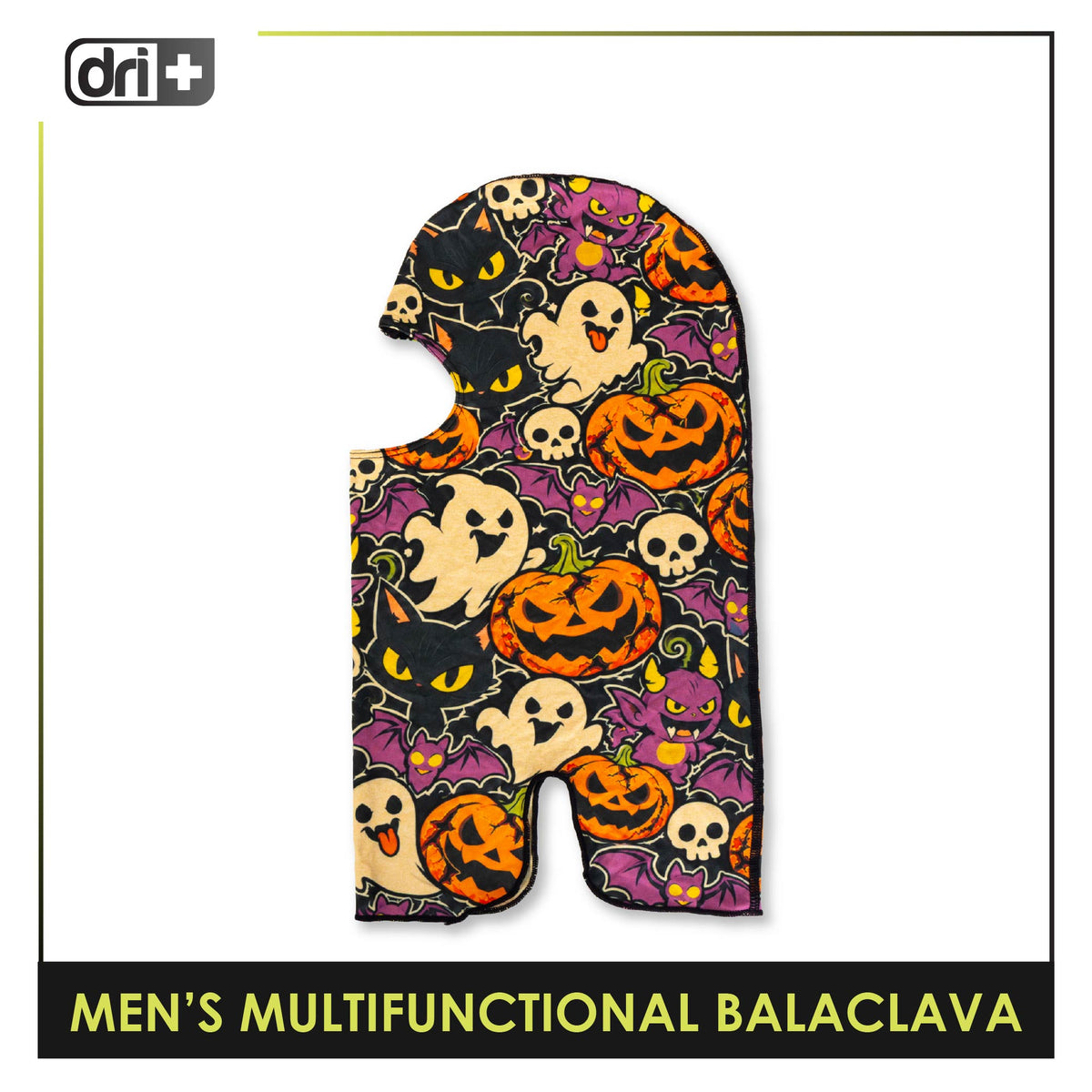 Dri Plus Men's Mystical Six Washable Moisture Wicking Balaclava 1 piece DUMB631