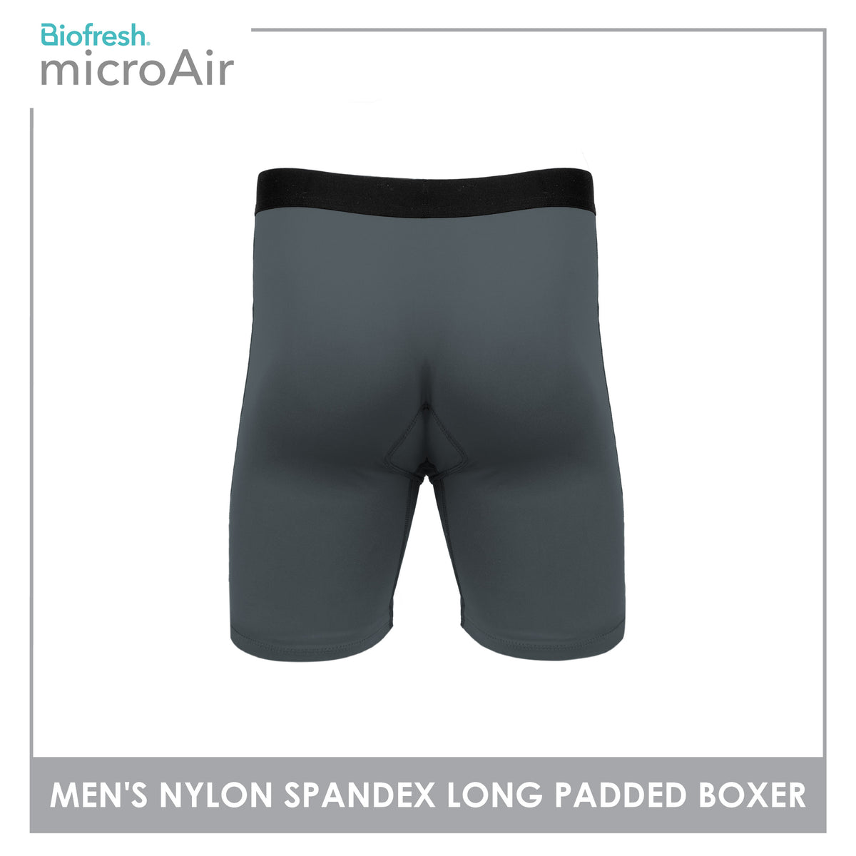 Biofresh Microair Men's Nylon Spandex Long Padded Boxer 1 piece MUMBB611