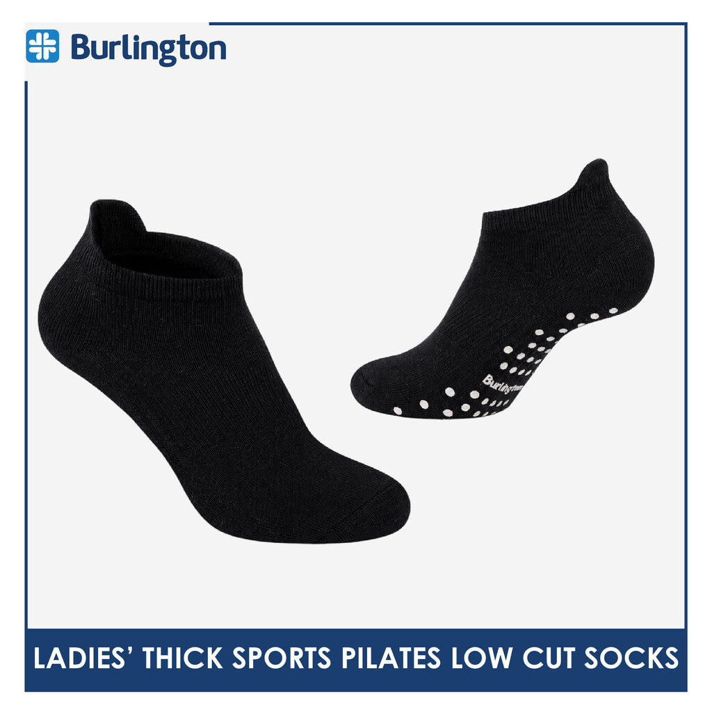 Burlington Ladies’ Pilates Thick Sports Low Cut Socks 1 pair BLGS611