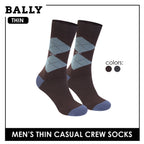Bally Men's Cotton Crew Thin Casual Premium Socks 1 pair YMC612