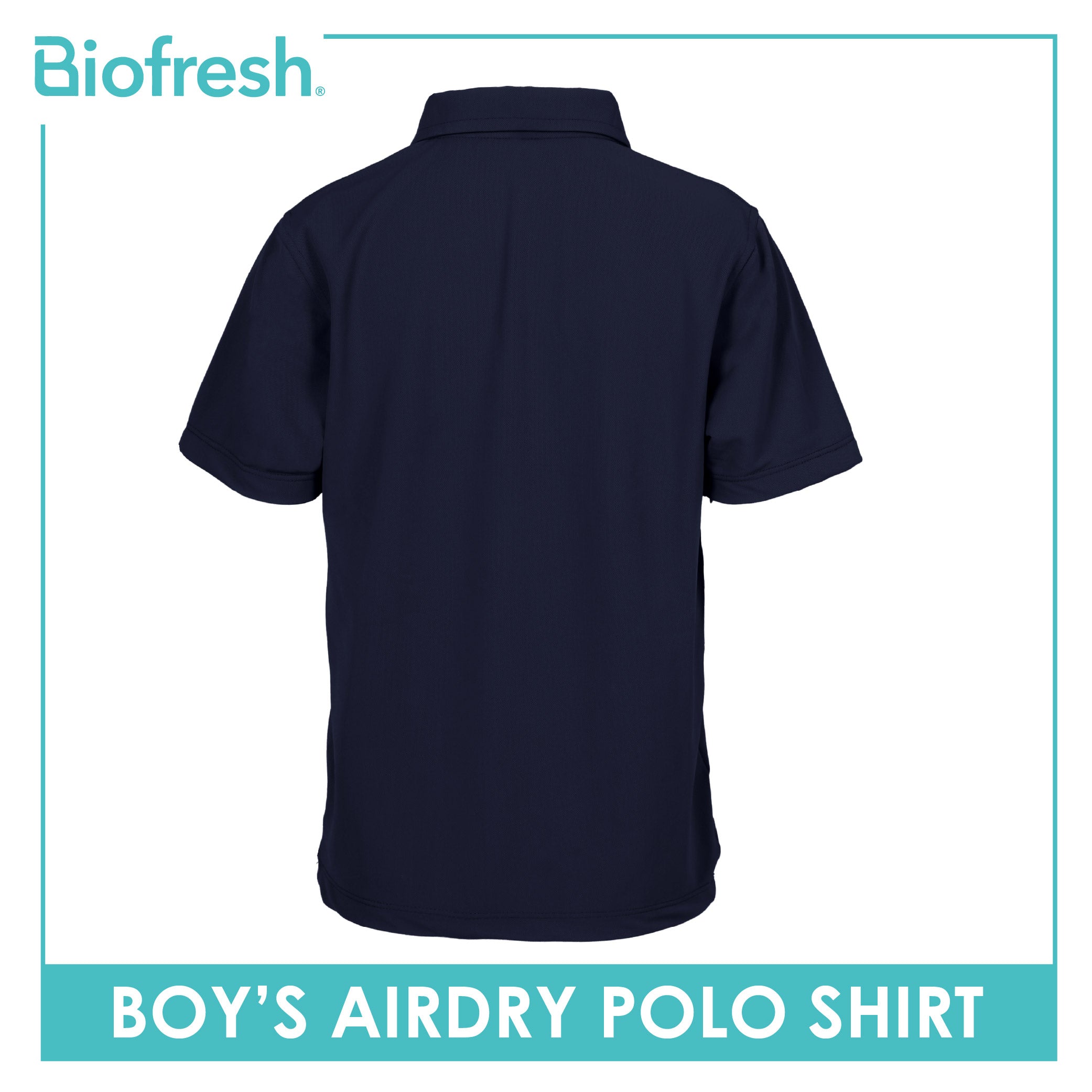 Biofresh Active Kids Boys AirDry Polo Shirt 1 piece MUBSP531