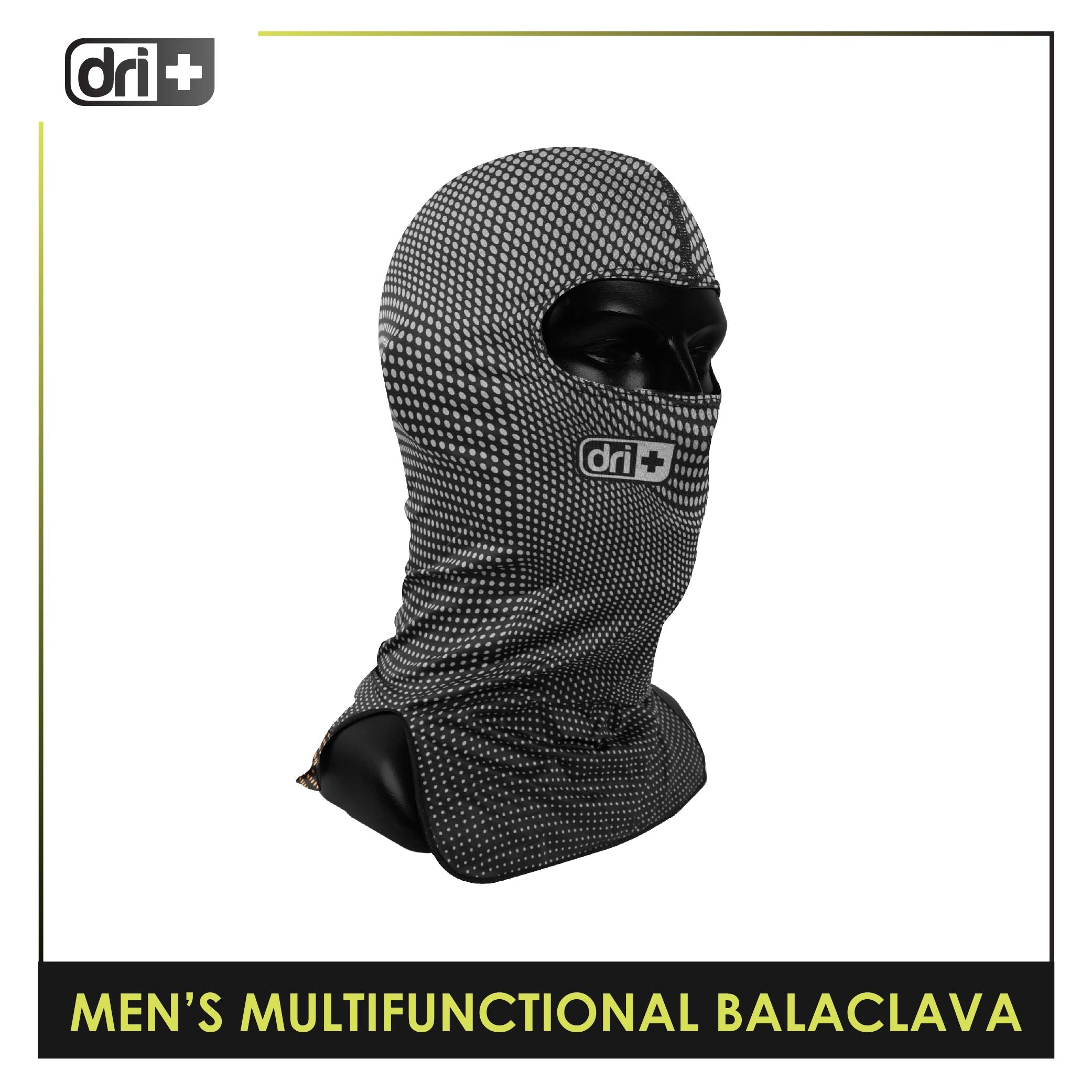 Dri Plus Men's Mirage Multifunctional Moisture Wicking Balaclava 1