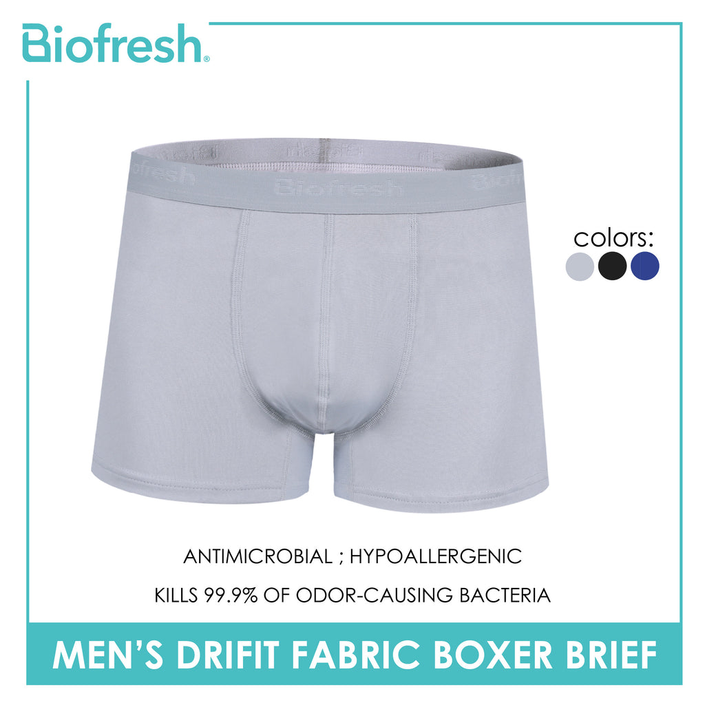 Biofresh Men's Antimicrobial Drifit Boxer Brief 1 piece UMBBFS6 (Limited Time Offer)