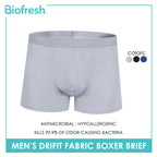 Biofresh Men's Antimicrobial Drifit Boxer Brief 1 piece UMBBFS6 (Limited Time Offer)