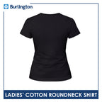 Burlington Ladies' Cotton Bearlington Women’s Month Roundneck Shirt 1pc TBLDSRWM1