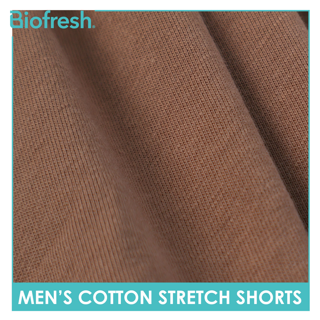 Biofresh Men's Antimicrobial Cotton Stretch Shorts 7” 1 piece UMLBX4401