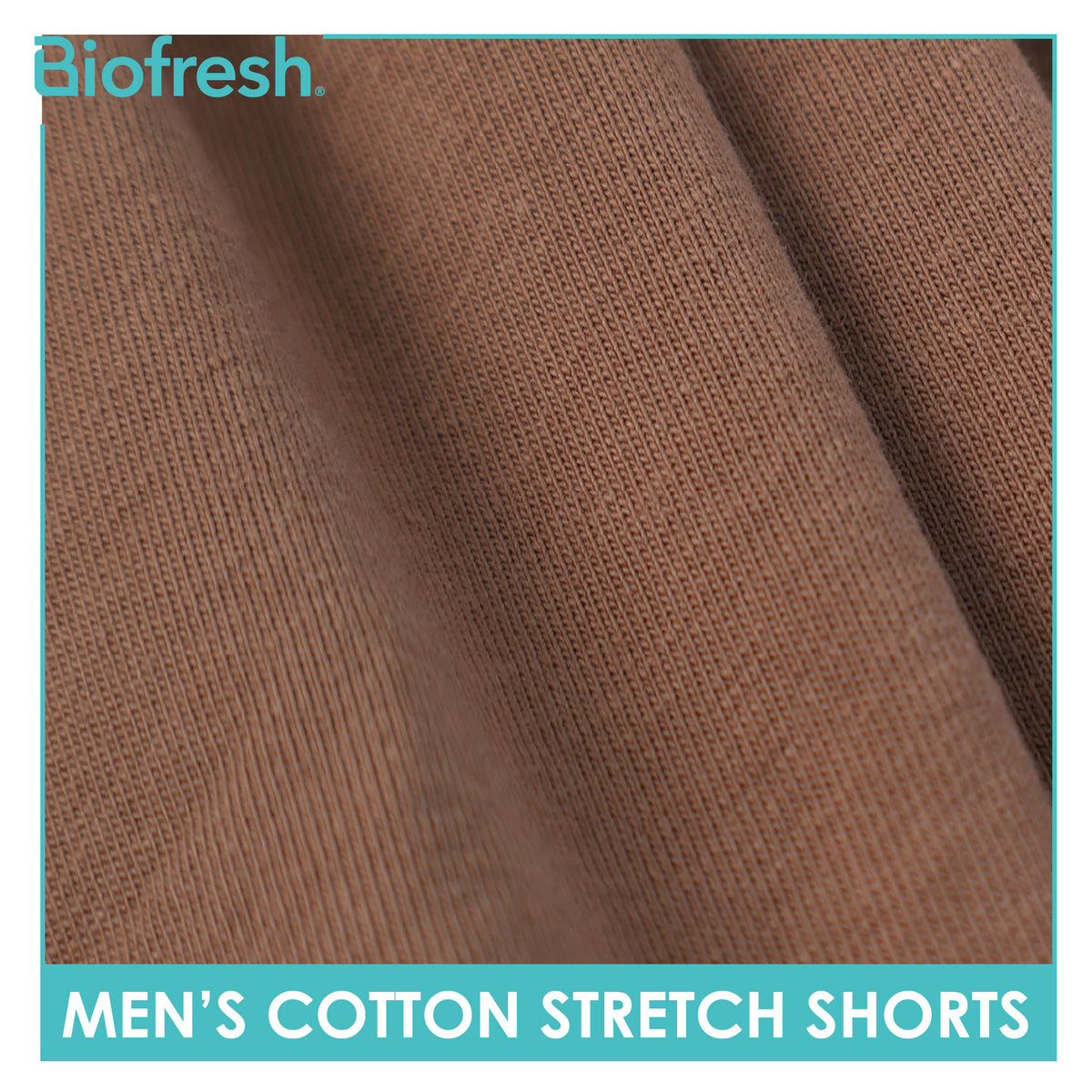 Biofresh Men's Antimicrobial Cotton Stretch Shorts 7” 1 piece UMLBX4401