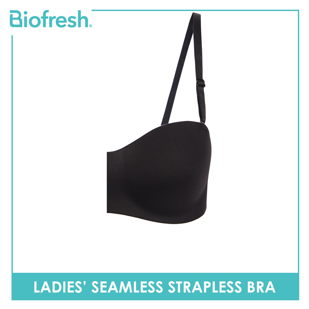 Biofresh Ladies’ Seamless Strapless Bra 1 piece ULBR533