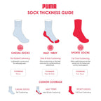 Puma Boys’ Cotton Thin Casual Ankle Socks 3 pairs in 1 pack PBCG611