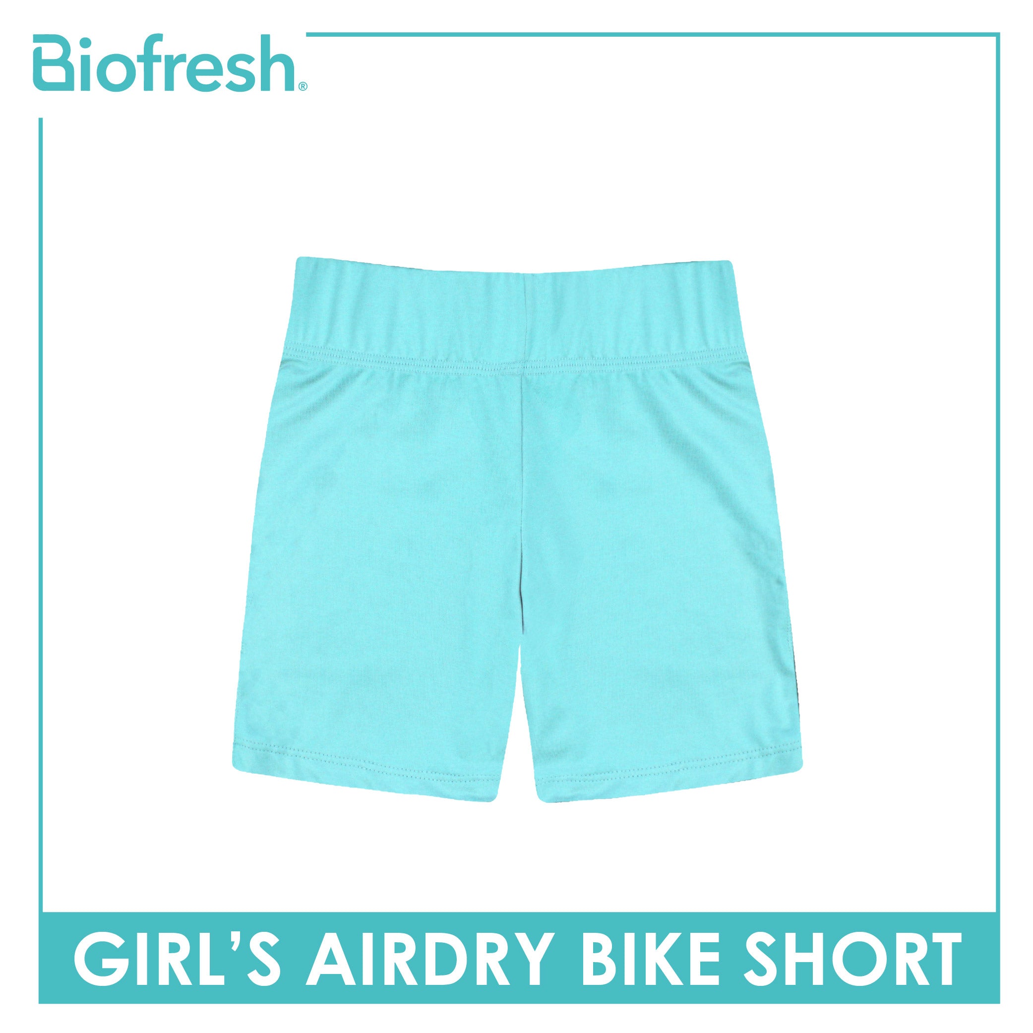 Biofresh Active Kids Girls AirDry Bike Shorts 1 piece MUGSH531