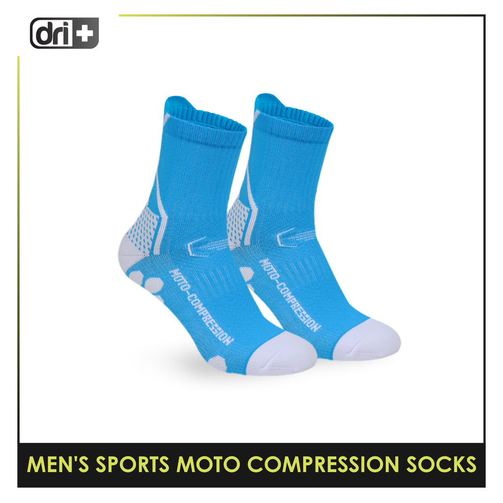 Dri plus Men’s Sports Moto Compression Socks 1 pair DMS631