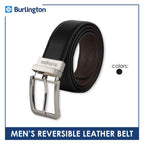 Burlington Men's Reversible Genuine Leather Belt 1 piece JMLR514