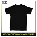 Dri Plus Men’s Anti-Odor Sweat Wicking Cotton The Dri+ logo Roundneck Shirt 1 piece DUMSRC5312