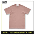 Dri Plus Men’s Anti-Odor Sweat Wicking Cotton Plain Roundneck Shirt 1 piece DUMSRC627
