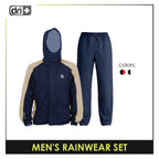 Dri plus Men’s Lightweight Quick Dri Rainstorm Waterproof Rainwear Set DMRW531