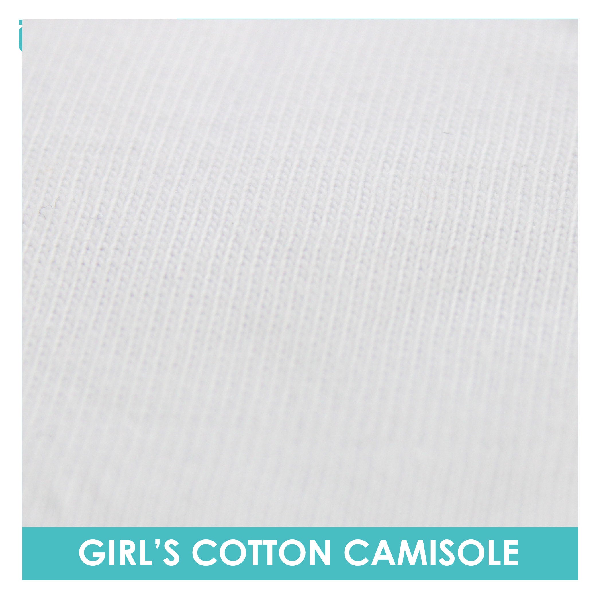 Biofresh Girls' Antimicrobial Cotton Padded Camisole 1 piece UGSC4201