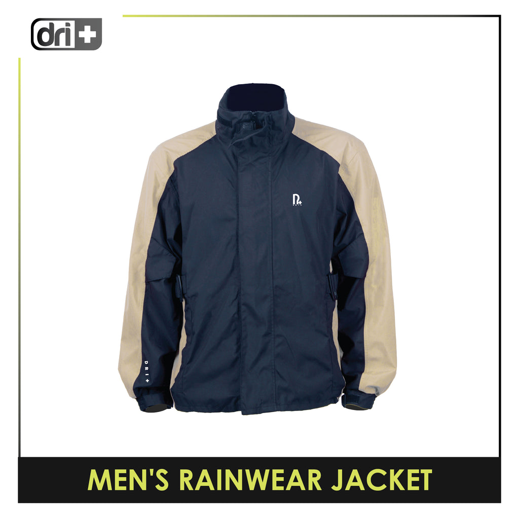 Dri Plus Men’s Lightweight Quick Dri Rainstorm Waterproof Rainwear Jackets 1 piece DMRWJ531
