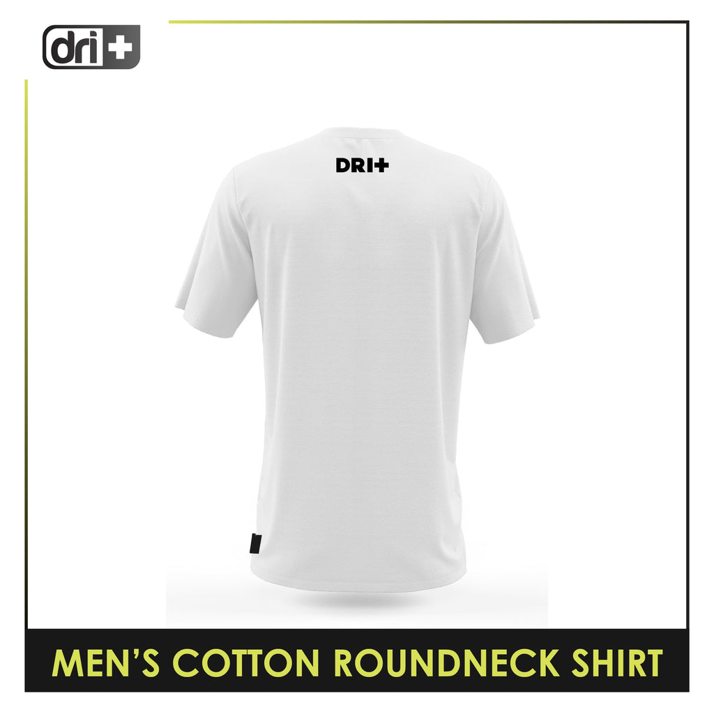 Dri Plus Men’s Brotherhood Anti-Odor Sweat Wicking Light Cotton Roundneck Shirt 1 piece DUMSRC531