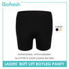 Biofresh Ladies’ Antimicrobial Padded Butt Lift Boyleg Panty 1 piece ULBBL531