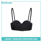 Biofresh Ladies’ Seamless Strapless Bra 1 piece ULBR533