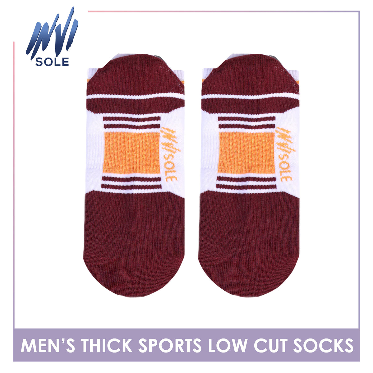 Burlington Invisole Men’s Thick Sports Low Cut Socks 1 pair XMVS611