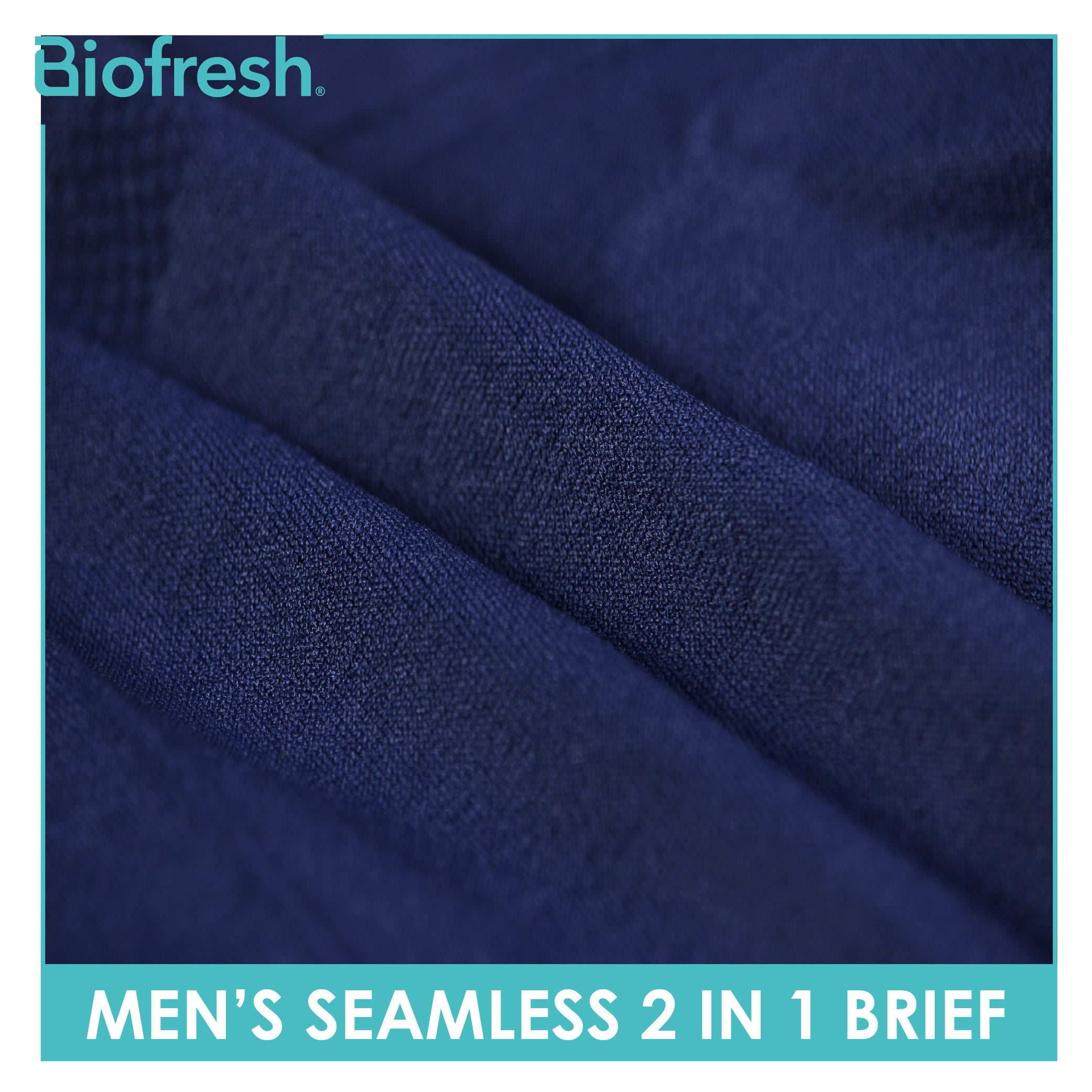 Biofresh Men's OVERRUNS Seamless Classic Brief 2 pieces in a pack UMBCSGCO1