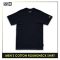 Dri Plus Men’s Anti-Odor Sweat Wicking Cotton Plain Roundneck Shirt 1 piece DUMSRC523
