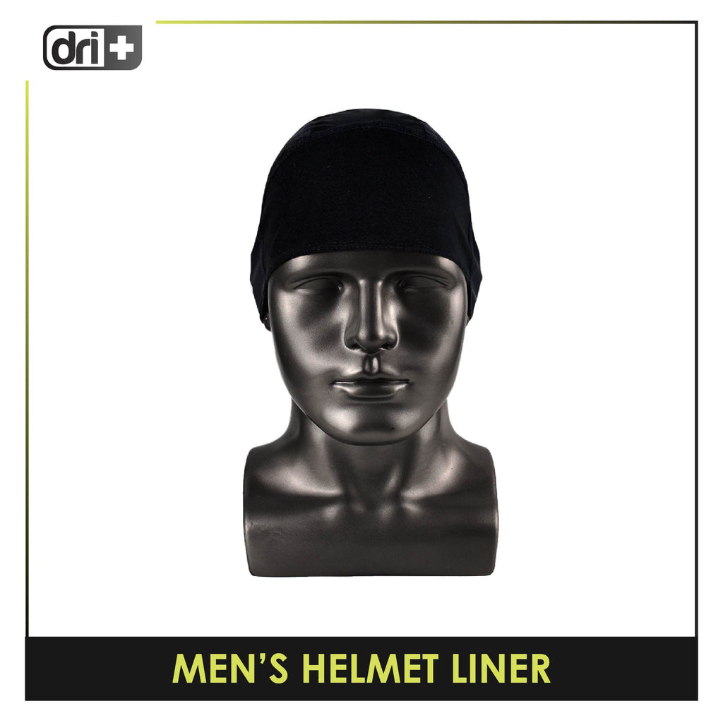 Dri Plus Men's Washable Moisture Wicking Helmet Liner Cap 1 piece DUMHL612