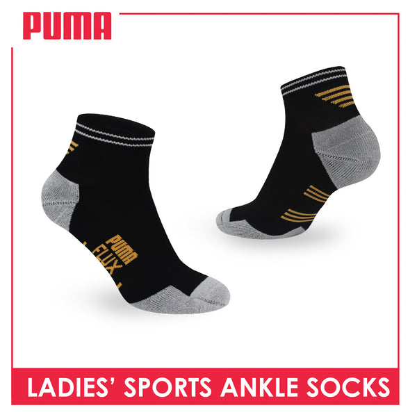 Puma Flux Ladies' Cotton Sports Ankle Socks 1 pair ZLSK531